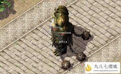 热血传奇私服蛮荒之主掉落大量珍稀道具