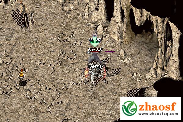 蜈蚣洞是传奇散人玩家的黄金练级圣地